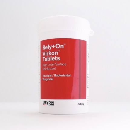 Rely+on Virkon tablets 5gm